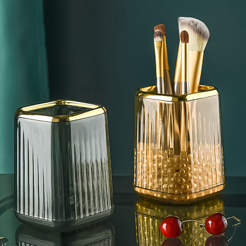 Luxury Skincare And Makeup Brands - Lüks Makyaj Organizatörleri Masaüstü Kozmetik Fırça
