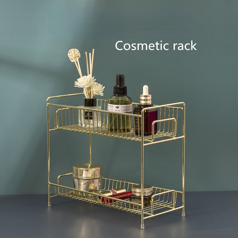 Lüks Metal Altın Kozmetik Raf  - Luxury Skincare Tools incelemesi ve fiyatı